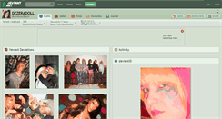 Desktop Screenshot of dezeradoll.deviantart.com