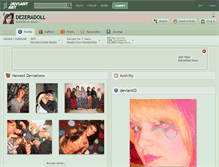 Tablet Screenshot of dezeradoll.deviantart.com