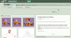 Desktop Screenshot of cownugget.deviantart.com