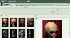 Desktop Screenshot of bigmagnet.deviantart.com