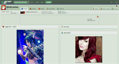 Desktop Screenshot of bl0ody4ngel.deviantart.com