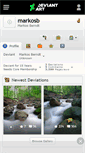 Mobile Screenshot of markosb.deviantart.com