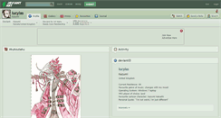 Desktop Screenshot of lucylas.deviantart.com