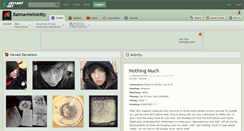 Desktop Screenshot of batmanhellokitty.deviantart.com