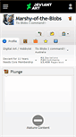 Mobile Screenshot of marshy-of-the-blobs.deviantart.com
