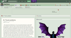 Desktop Screenshot of mikaitarek.deviantart.com