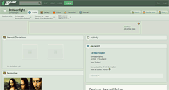Desktop Screenshot of drmoonlight.deviantart.com