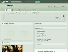 Tablet Screenshot of drmoonlight.deviantart.com