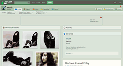 Desktop Screenshot of muslii.deviantart.com
