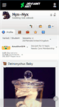 Mobile Screenshot of nyx--nyx.deviantart.com