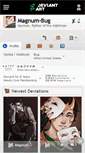 Mobile Screenshot of magnum-bug.deviantart.com