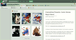 Desktop Screenshot of comicheroeswatch.deviantart.com