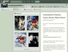 Tablet Screenshot of comicheroeswatch.deviantart.com