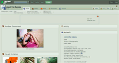 Desktop Screenshot of concrete-bayou.deviantart.com