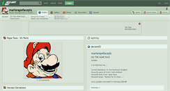 Desktop Screenshot of mariorapefaceplz.deviantart.com