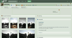Desktop Screenshot of lanerosso.deviantart.com