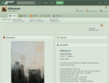 Tablet Screenshot of killboyman.deviantart.com