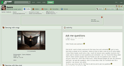 Desktop Screenshot of feeora.deviantart.com
