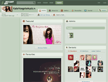 Tablet Screenshot of katevoegelemusic.deviantart.com