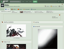 Tablet Screenshot of gitoku.deviantart.com