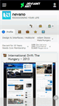 Mobile Screenshot of nevano.deviantart.com