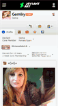 Mobile Screenshot of gemiky.deviantart.com