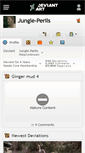 Mobile Screenshot of jungle-perils.deviantart.com