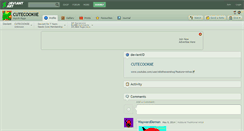 Desktop Screenshot of cutecookiie.deviantart.com