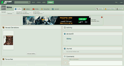 Desktop Screenshot of ikimo.deviantart.com