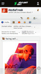 Mobile Screenshot of mediafreak.deviantart.com
