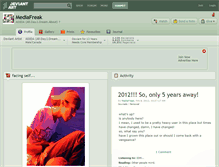 Tablet Screenshot of mediafreak.deviantart.com