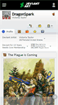 Mobile Screenshot of dragonspark.deviantart.com