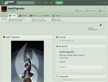 Tablet Screenshot of medrifogmatio.deviantart.com