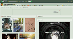 Desktop Screenshot of lozchroniclesoflink.deviantart.com