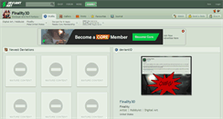 Desktop Screenshot of finality3d.deviantart.com