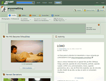 Tablet Screenshot of anysomething.deviantart.com