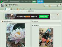 Tablet Screenshot of angelicsinnershizuka.deviantart.com