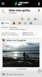 Mobile Screenshot of little-miss-quirky.deviantart.com