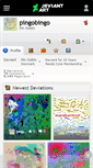 Mobile Screenshot of pingobingo.deviantart.com