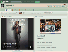 Tablet Screenshot of deevelliott.deviantart.com