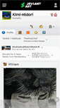 Mobile Screenshot of kimi-midori.deviantart.com