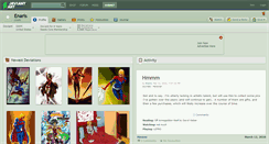 Desktop Screenshot of enaris.deviantart.com