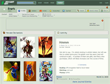 Tablet Screenshot of enaris.deviantart.com