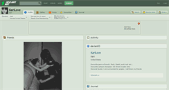 Desktop Screenshot of karilove.deviantart.com