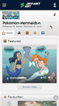 Mobile Screenshot of pokemon-mermaids.deviantart.com