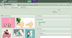 Desktop Screenshot of miko-no-base.deviantart.com