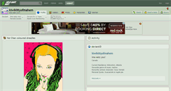 Desktop Screenshot of kiwikittyofmahem.deviantart.com