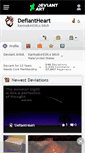 Mobile Screenshot of defiantheart.deviantart.com