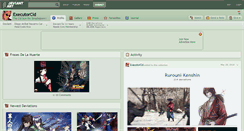 Desktop Screenshot of executorcid.deviantart.com