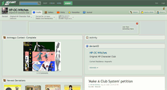 Desktop Screenshot of hp-oc-witches.deviantart.com